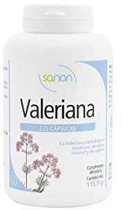 Sanon Valeriana - 2 Paquetes de 225 Cápsulas