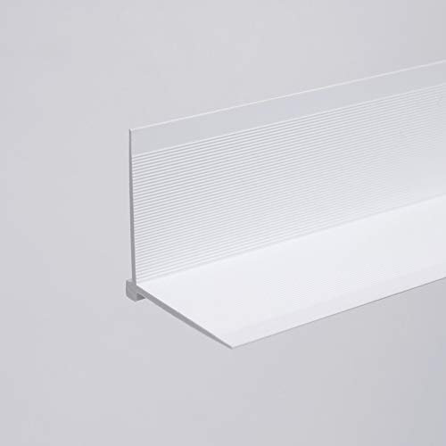 Cadre d'angle pour papier peint - Blanc - 23 x 23 x 2600 mm