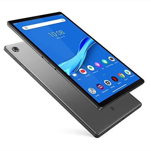 Lenovo Tab M10 Plus Tablet 10.3 FHD Android Tablet Octa Core 128 GB di memoria 4 GB di RAM, Dual Speaker, Modalità Bambino, Sblocco Face Android 9 Pie, ZA5T0300US, Grigio Ferro