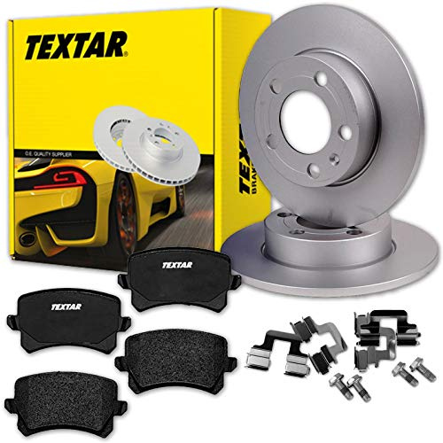 Textar Bremsscheiben 282mm + Beläge hinten | 92140803 + 2448301 Kompatibel mit Alhambra (710, 711), (7N1, 7N2)