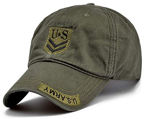 WAZHX Neueste Us Air Force One Herren Baseball Cap Sport Tactical Caps Hochwertige Navy Seal Army Camo Snapback Hüte ArmyGreen