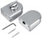 Cerraduras de Puerta de Vidrio, Acero Inoxidable Puerta de Vidrio de 10~12 mm Cerradura de Seguridad antirrobo Perilla giratoria Abrir/Cerrar Cerradura de Puerta de Vidrio Duradera Hogar Hotel