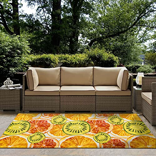 DECOMALL Outdoor Teppich Wetterfest, Balkon Teppich, Terrassen Teppich, Outdoorteppich, Außenteppich 80 x 150 cm
