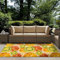 DECOMALL Outdoor Teppich Wetterfest, Balkon Teppich, Terrassen Teppich, Outdoorteppich, Außenteppich 80 x 150 cm