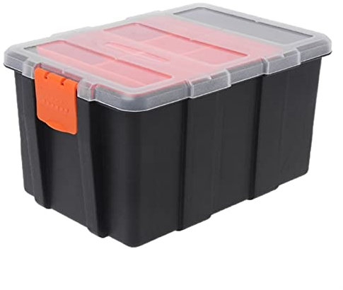 Werkzeugkasten Transparente Multifunktions-Toolbox-Hardware- und -teile-Organisatoren Lagerung Werkzeuge Fall Kunststofffach Kleinteile Organizer Durable □ Storage Tool Box Haushalts Werkzeugkoffer