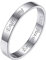 Silvora Gravierbarer Fingerring mit Eigenem Namen S925 Silber Frauen Ring in 3mm breit Schlichter Schmaler Ring Stapelbarer Glänzender Bandring in Silber Ringgröße 57（18.1） für Partnerring Ehering