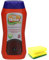 Hob Brite Hob Cleaner Lemon Sherbet (250 ML), Original Ceramic, Electric, Halogen and Induction Hob Cream Cleaner with Degreaser Sponge - Packaging May Vary