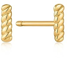 Ania Haie Damen-Ohrstecker 925er Silber One Size Gold 32020306