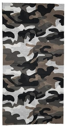 ware-direkt Camouflage Loop Schal Multifunktionstuch Schlauchschal Halstuch Damen Herren Sport Outdoor Atmungsaktiv Military Army Look (Camouflage 12)
