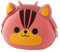 APLVFFZH Portefeuille à Clip en Silicone avec Motif Animal de Dessin animé pour Enfant, Porte-Monnaie, Accessoire de Voyage, Rouge