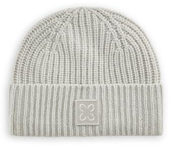 CODELLO Damen Mütze aus Rippstrick (DE/NL/SE/PL, Alphanumerisch, Einheitsgröße, hellgrau)