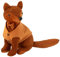 Paris Prix Cale-Porte en Velours Bouclé Renard 38cm Cognac
