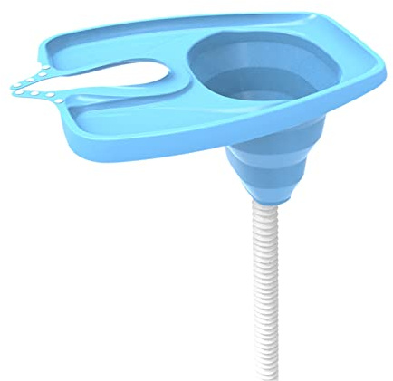Shampoo Bowl, Hair Washing Tray For Sink At Home Portable Hair Washing Station Wash Basin Shampoo Trays with Tube Earplugs Mobile For Elderly Disabled Pregnant