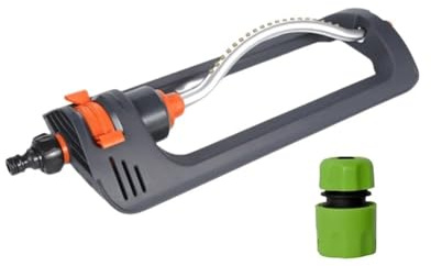 SFCNCVBTBX Lawn Swing Sprinkler Automatic 4 Mode 19 Nozzle Garden Sprayer Watering Agriculture Irrigation System Lawn nozzle(A with adapter 05)