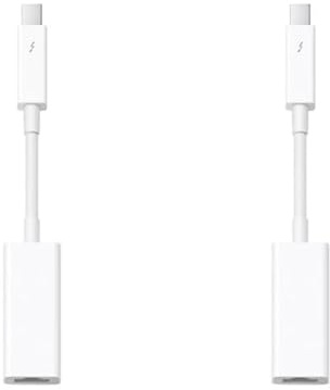 FBTTPUGL Thunderbolt 2 To FireWire 800 Adapter, Compatible With 1394B Devices For Mac With Thunderbolt Port(2pcs)