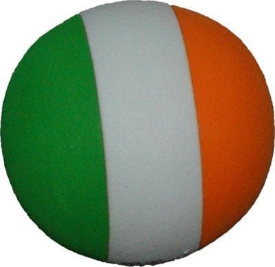 Ireland Irish Flag Ball Car Aerial Ball Antenna Topper OR Dashboard Wobbler! (one P&P charge no matter how many items you buy from Aerialballs.)