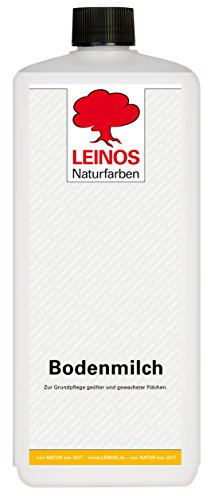 LEINOS Bodenmilch 920 | 1,0 Liter | Pflegemittel für geölte, gewachste & lackierte Böden | Holz, Kork & Linoleum | schmutzabweisend, antistatisch & seidenglänzend