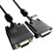 rhinocables - DVI-A to VGA Adapter Cable | Male to Male Analog Video Display | Plug & Play | 25 to 15 Pin Converter | Gold Contacts | Ferrites | Black, 2m