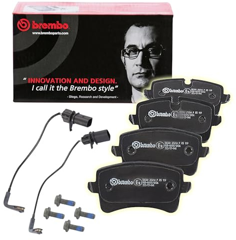 Brembo P85119 Rear Disc Brake Pad - Set of 4