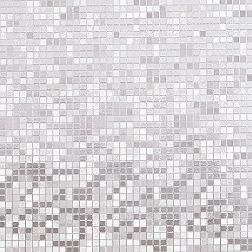 HANMERO Wallpaper Luxury Gold Foil Mosaic Background Flicker Wall Paper Modern Hotel Ceiling Shop Wall Decorative Wallpaper Roll Silver
