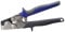 Klein Tools 86528 Stanzer-Set, Schnappverschluss-Stanzwerkzeug für Blech, Vinyl und Aluminiumverkleidungen, blau/grau