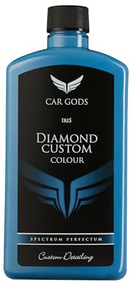 Car Gods Iris Custom Color Light Blue 3-in-1 Polish Wax Colour Restorer & Scratch Remover 500ml - 16 Colours Available