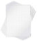 Koala Tools Quadrille Lot de 5 feuilles transparentes quadrillées – 21,6 x 27,9 cm | Rétroprojecteur et boîte à lumière transparente – Film de traçage pour croquis et dessin