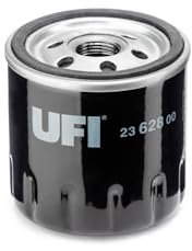 UFI Filters, Filtro Olio 23.628.00, Filtro Olio per Ricambio, Adatto ad Auto, Applicabile su Diversi Modelli come Dacia, Infiniti, Mercedes Benz, Nissan e Renault