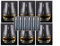 H-BO 6 Spey Dram Whisky Whiskey Tasting Gläser + 1 Pipette mit Skala aus Glas