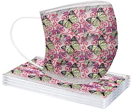 AMDOLE Jinchan Kinder Einwegmẵske Cartoon 3-lagig Atmungsaktiv Face Cover Atmungsaktive Gesichtsabdeckungen Multifunktionstuch Sommerschal Hautfreundlich Bandana Halstuch Schals für Junge Mädchen