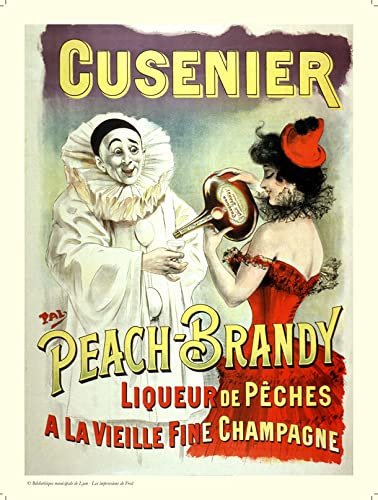 Peach-brandy, liqueur de pêches