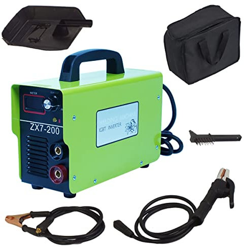 ROJOO ZX7-200 Inverter Welding Machine Stick Welder IGBT Current 120A Mini Small Size Welder Complete Portable Welding Equipment