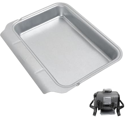 Grill Grease Tray for Ninja Woodfire OG700 Series Outdoor Grills Ninja OG751 OG701 Drip Pan, Non Disposable Stainless Steel Catch Pan for Ninja 7-1 Woodfire Electric Outdoor Grill & Air Fryer