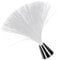 Angoily LED Glasfaser Licht Glasfaserlampe Fiberglas Farbwechsel Lampe Weihnachten Beleuchtet Tischlampe Fiber Leuchte Nachtlicht Indoor Outdoor Garten Deko Beleuchtung Ornamente