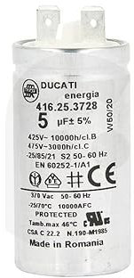 Kondensator 5uF für u.a. AEG, Electrolux Dunstabzugshaube 4055304762