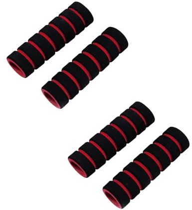 Pilika Schwamm Lenkerhalse für Balancing Roller und Springseil und für Hoverkart Griff für Hoverboard Go Kart,4 Pcs (2 Paar)