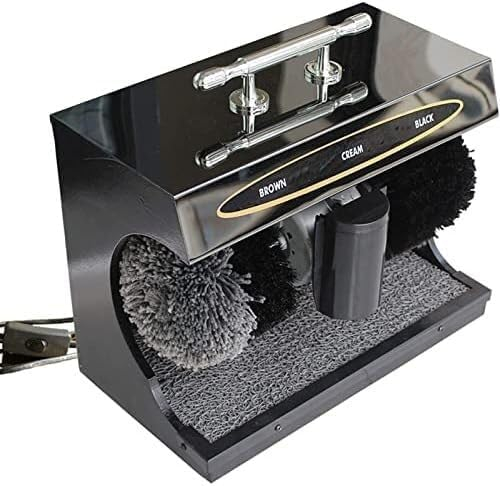 Cireuse de Chaussures électrique, cireuse de Chaussures à Induction Automatique, capteur Infrarouge entièrement Automatique, cireuse de Chaussures en Cuir d'hôtel Commercial dans Le Hall de