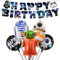 Star Krieg Geburtstagsdeko Junge Mädchen- Sterne Wars Luftballons Geburtstag Ballons Deko Happy Birthday Banner Yod-a Folienballons Roboter Kindergeburtstag für Kinder Star Theme Party Supplies Deko