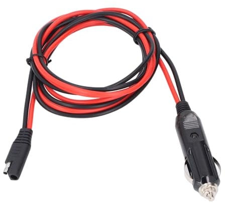 Sxhlseller Car Radio Power Cord with Cigarette Lighter Plug, 12V DC Mobile Radio Power Cable for G M300 G M338 G M3188 G M3688 MCX760 MCX780, 1.5m Cable Length, Car Radio Power Supply Cord