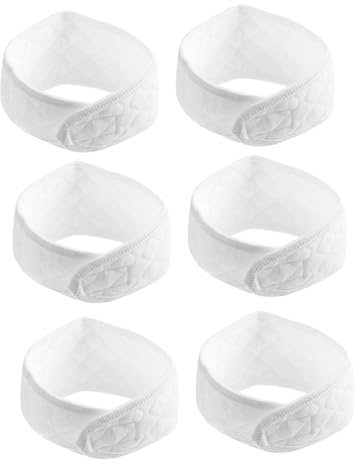Nabelgurt für Neugeborene 6 Stück-Pack aus Baumwolle, Doppellagig | Bio Baumwolle, 0–12 Monate, Säuglings Nabelgurte, Verhindert Hautreizungen, Einfach zu Tragen