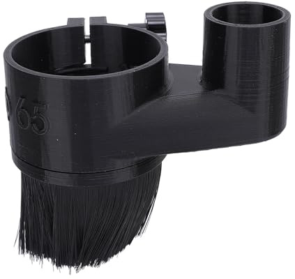 Eujgoov CNC Router Dust Cover 65mm Diameter Dust Boot for Engraving Machine Brush Cleaner Woodworking Tools CNC Cover Support 1.5kw Spindle Motor
