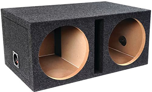 Atrend Pro Series - Caja de subwoofer para Coche de 10 Pulgadas con Doble ventilación, carbón, Bluetooth, 32 Libras, 1 año de garantía Limitada