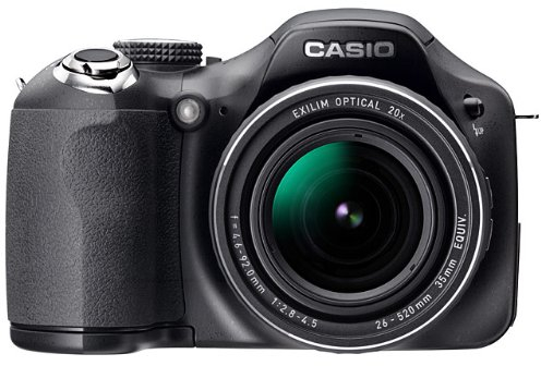 Casio Exilim Zoom EX-FH20 Appareil Photo Compact Numérique Stabilisation Mécanique 9,1 Mpixels Zoom optique 20x Ecran LCD 3,0