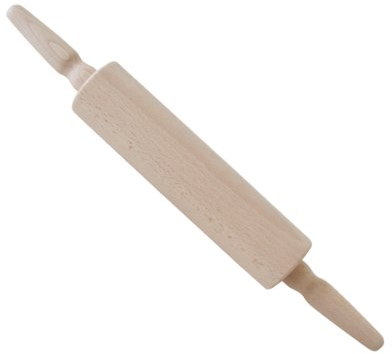 Axentia 260223 Rouleau à pâtisserie en Bois avec Tige Centrale en métal