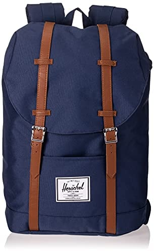Herschel Retreat Backpack 10066-00007, Womens,Childrens,Mens Backpack, navy, Einheitsgröße