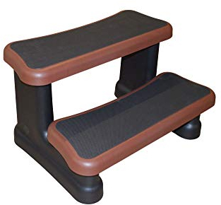 Whirlpool Treppe mit Zwei Stufen (Braun)