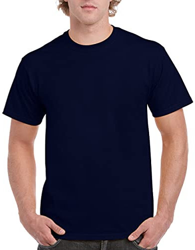 Gildan Mens Ultra Cotton Short Sleeve T-Shirt (4XL) (Navy)