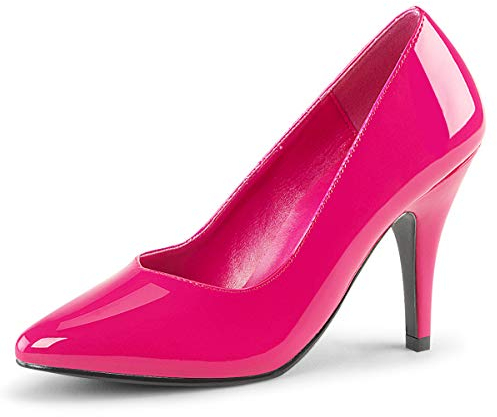 Pink Label Oversize Pumps Dream-420 Lack hot pink Gr. 45