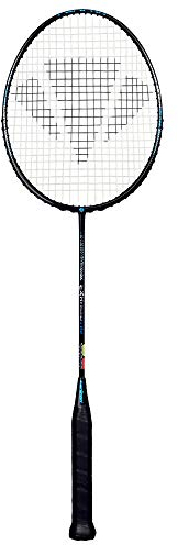 DUNLOP Unisex-Erwachsene EX Hybrid Lite Badmintonschläger, Schwarz/Blau, Einheitsgröße