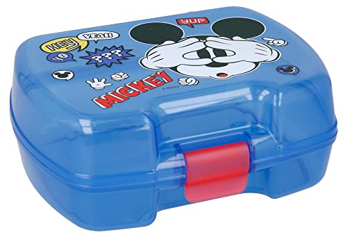 Stor8412497501274Premium Individual Sándwich Caja, Grande, Es Una Cosa de Mickey